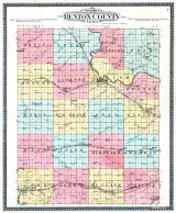 County Outline Map, Benton County 1901